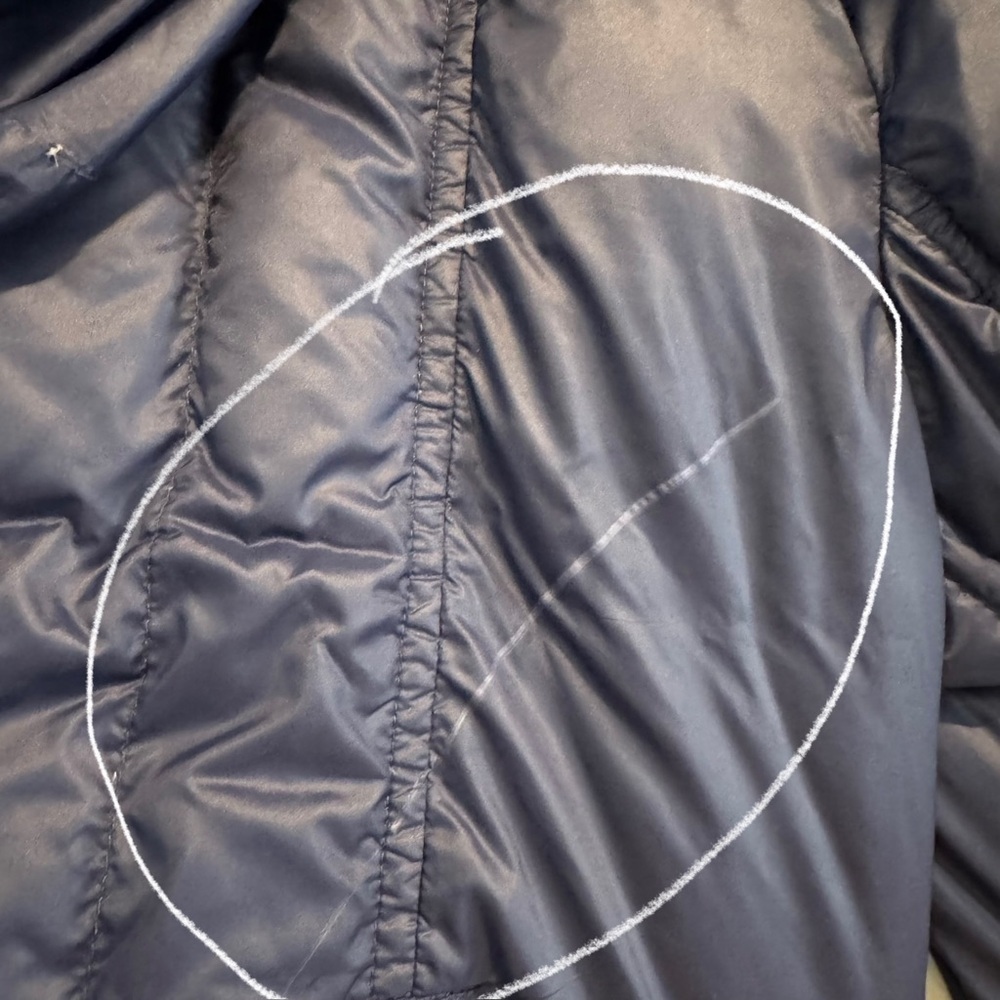 Lauren Ralph Lauren Down Jacket FLAW Hoodie Double Zipper Lightweight Small - Picture 2 of 8
